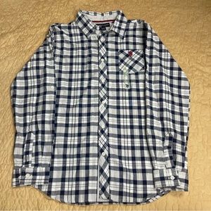 U.S. Polo Assn. Boys XL (18) Long Sleeve Button-Up Dress Shirt